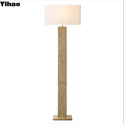 ซื้อ OEM แฟบิค เงา Dimmable ทองแดงยืนพื้นหลอดไฟ AC 85-265V การผลิตออนไลน์