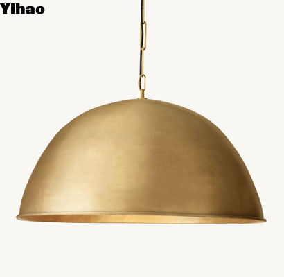 ซื้อ นิเคิล / ทองแดง / ทองแดง Grand Dome Pendant Light ความสูงปรับได้ การผลิตออนไลน์