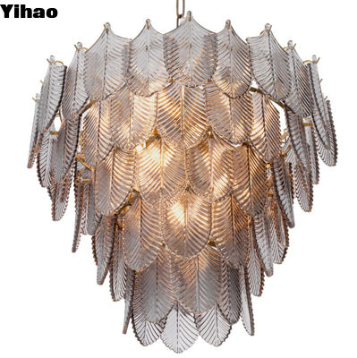 ซื้อ ศิลปะภายในตกแต่งหรูหรา โมเดิร์นแชร์เลียร์ สําหรับห้องนั่งเล่นเพดานสูง การผลิตออนไลน์