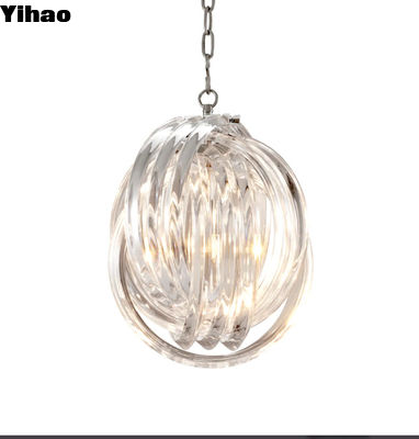 ซื้อ ไฟสไตล์คริสตัล LED Pendant สําหรับห้องนอนและห้องนั่งเล่นที่ทันสมัยตกแต่ง การผลิตออนไลน์