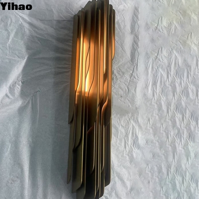 ซื้อ Modern Brass LED Wall Lamp with Warm White Light 3500K การผลิตออนไลน์
