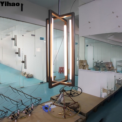 ซื้อ Brass Frame LED Pendant Light with Crystal Shade E12 Bulb Base การผลิตออนไลน์