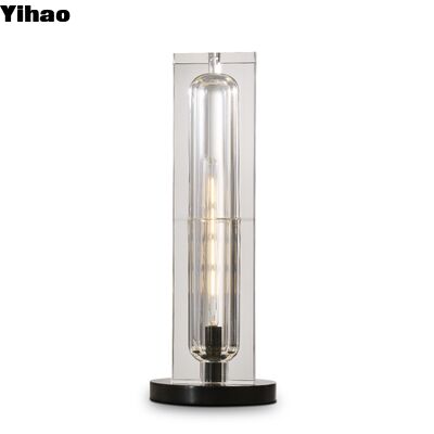 ซื้อ Yihao Luxury Minimalistic Bedside Lamp with K9 Crystal Shade Brass Body และอายุการใช้งาน 30,000 ชั่วโมง การผลิตออนไลน์