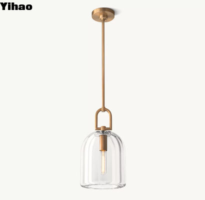 รูปทรงกระบอก กระจกแขวน Pendant ไฟ Botanist Cloche Pendant แฮร์ดไวร์