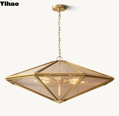 เหล็กกระจกแขวน Helena Pendant Light สไตล์สมัยใหม่