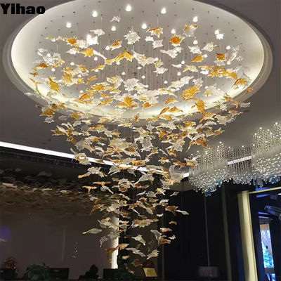 แหล่งแสง LED โครงการกระจกคริสตัล