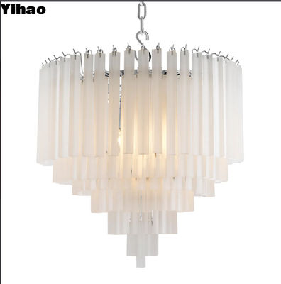 วิลล่าฮอลล์ LED โมเดิร์น อาร์ทเดโก ดีไซน์ คริสตัลแชลเลียร์ สําหรับโรงแรม บ้าน ห้องนั่งเล่น