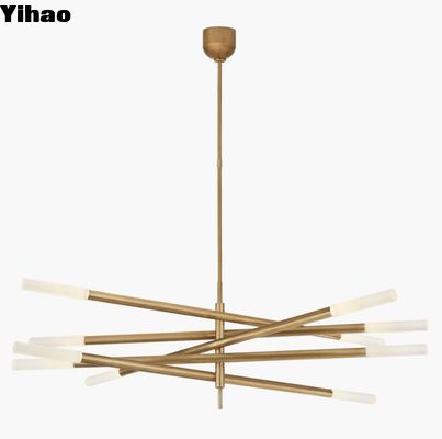 Vsual Comfort Rousseau Grande Ten Light Articulating Chandelier KW 5587 สายไฟฟ้าไฟฟ้าไฟฟ้าไฟฟ้าไฟฟ้า