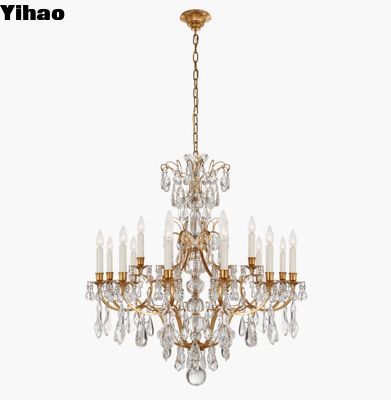 ความสะดวกสบายทางสายตา Antoinette ขนาดกลาง Chandelier RL 5311NB การเลือกสุดท้าย