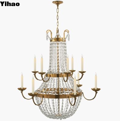 Vsual Comfort ปารีส ตลาดปลวก Grande Chandelier CHC 1508