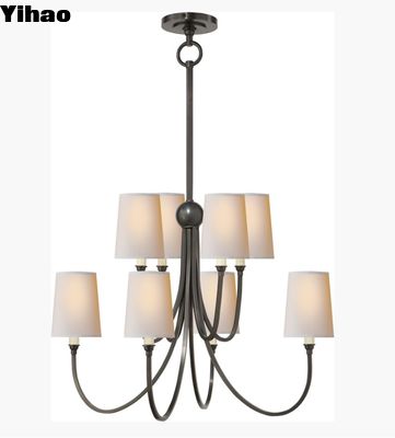 TOB 5010 Reed Large Chandelier ทองแดง / นิเคิลเคลือบ / นิเคิลโบราณ / ทองแดงโบราณที่ขัดด้วยมือ