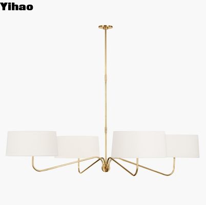 TOB 5350 Canto Grande Four Arm Chandelier นิเคิลเคลือบ / ทองแดงโบราณทองแดง / ทองแดงและทองแดง