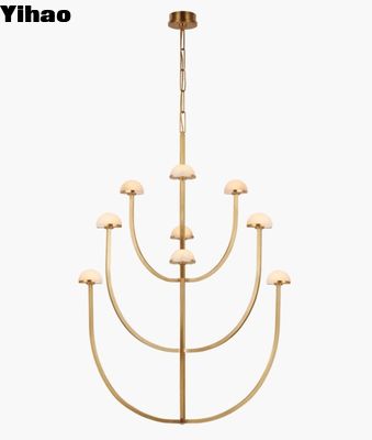 KW 5622 Pedra X-Large Three-Tier Brass Crystal Chandelier ทองแดง / นิเคิลเคลือบ / ทองแดงเก่าเผา