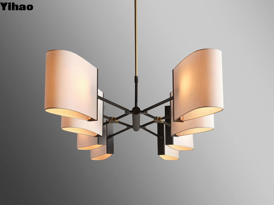 มือเคลือบ Dessay Linear Chandelier 2309 60 W X 24 D X 60 OAH