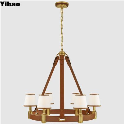 YH Luxury Vintage Brass LED Pendant Light Chandelier กับการออกแบบที่สามารถปรับแต่งได้ สําหรับครัวและห้องอาหาร