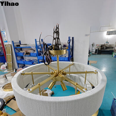 เครื่องฉายแสงเพชรแบบทําด้วยมือ สีทองแดงสําหรับห้องนั่งเล่นและโรงแรม