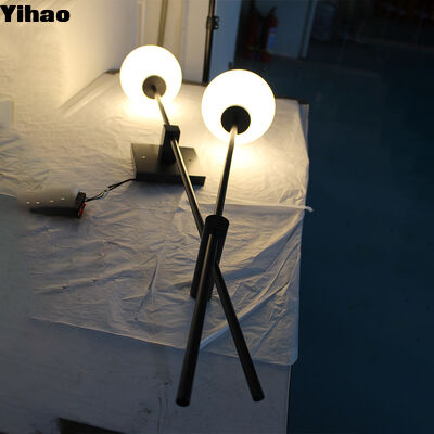 Yihao LED Crystal Wall Lamp with Warm White 3500K Dimmable Light สําหรับห้องนั่งเล่นและห้องนอน