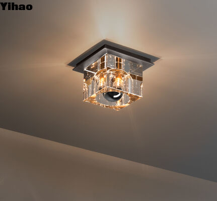 ไฟสว่างระดับสูงปรับความหรูสรรค์แบบโมเดิร์น สีทองแดง LED คริสตัลเพนเดนท์