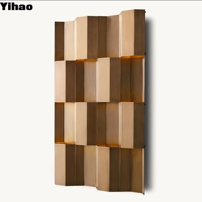 โมเดิร์นอเมริกันสไตล์ ทองแดงกระเป๋าสตางค์กระเป๋าสตางค์ด้วยแสงขาวอบอุ่น 2700K สําหรับตกแต่งภายใน